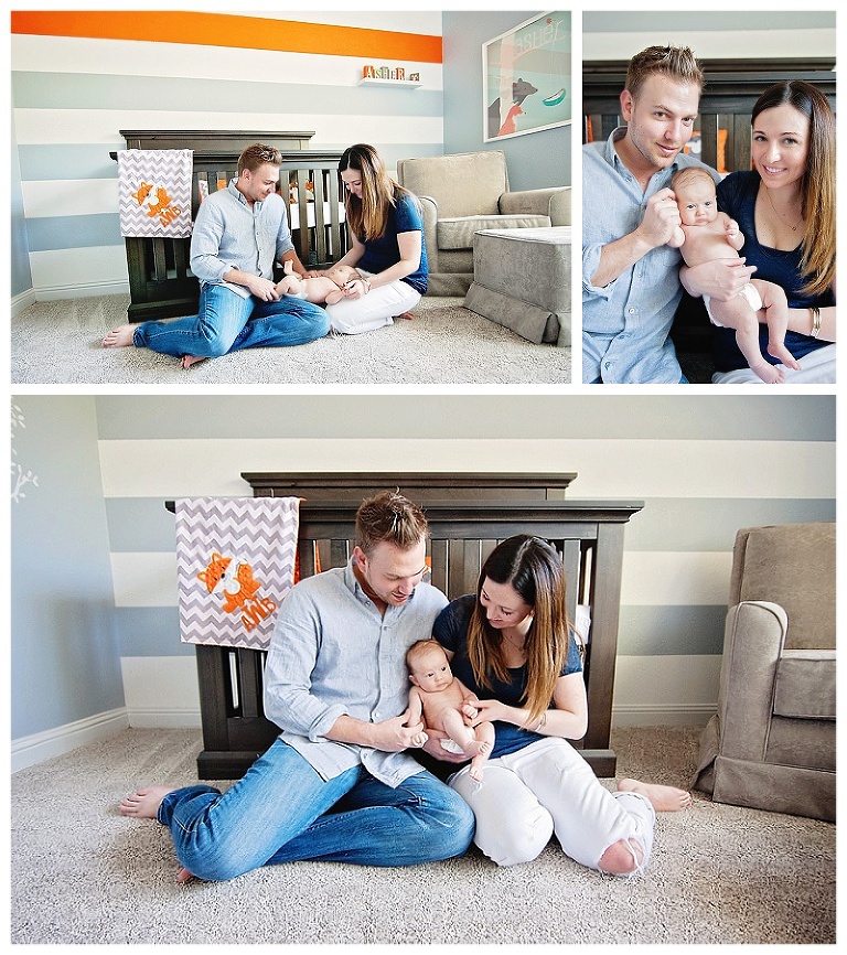 What Does the Fox Say? Fox-themed nursery | Houston Newborn Photographer | Domus Aurea Portraits by Renee www.reneestreett.com