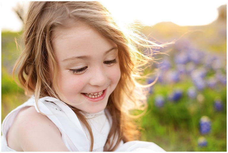 Houston Family Photographer bluebonnet session