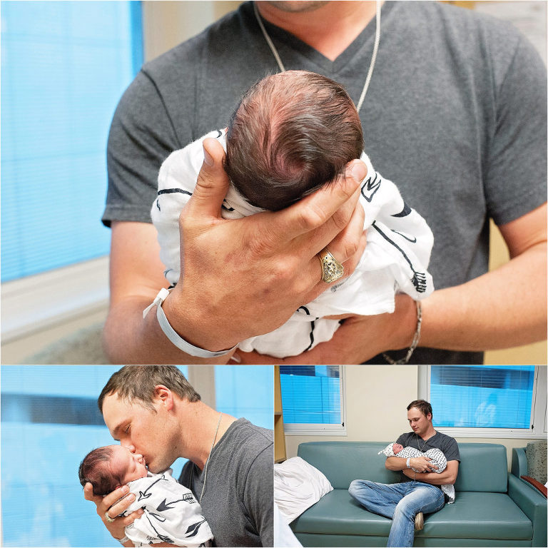 Modern Burlap houston newborn photographer