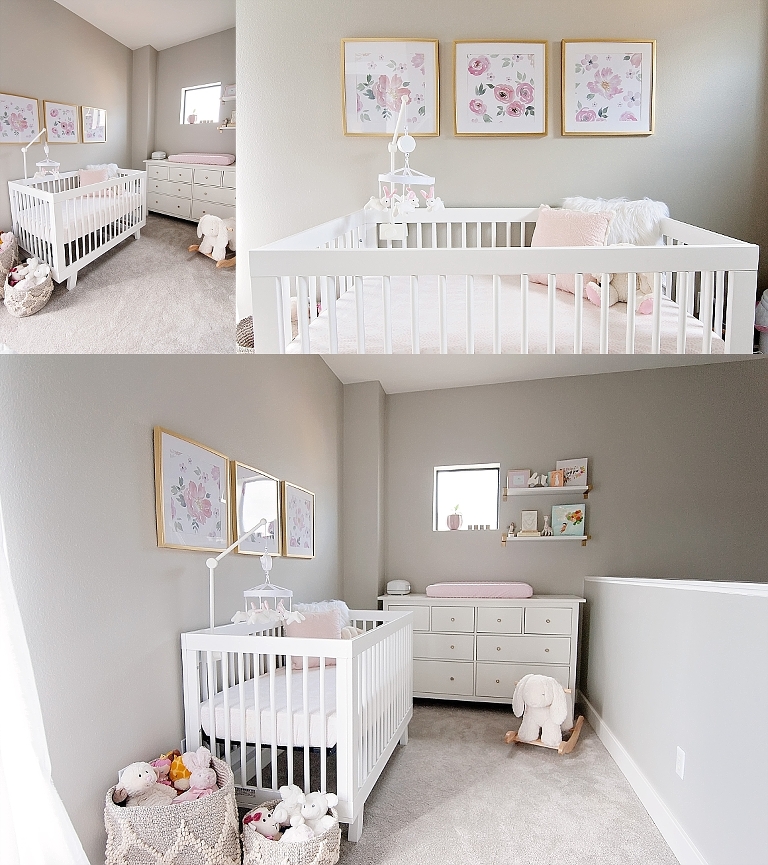 precious little girl loft nursery