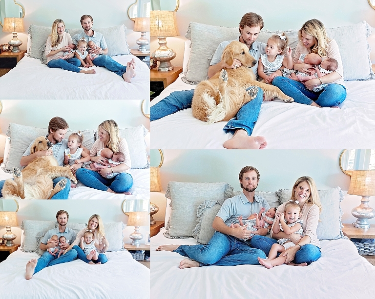 adorable family shots with dog included