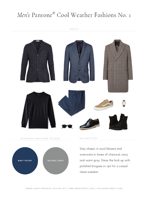 warm dark neutrals for men