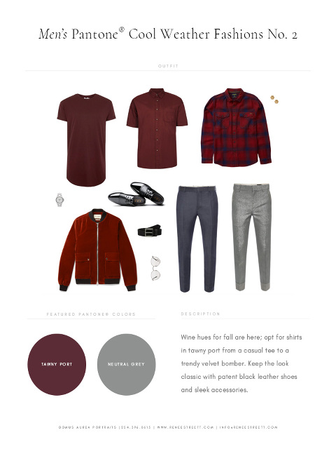 reds and maroon clothing for men