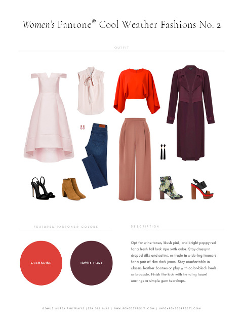 pops of red and pink look great for a session