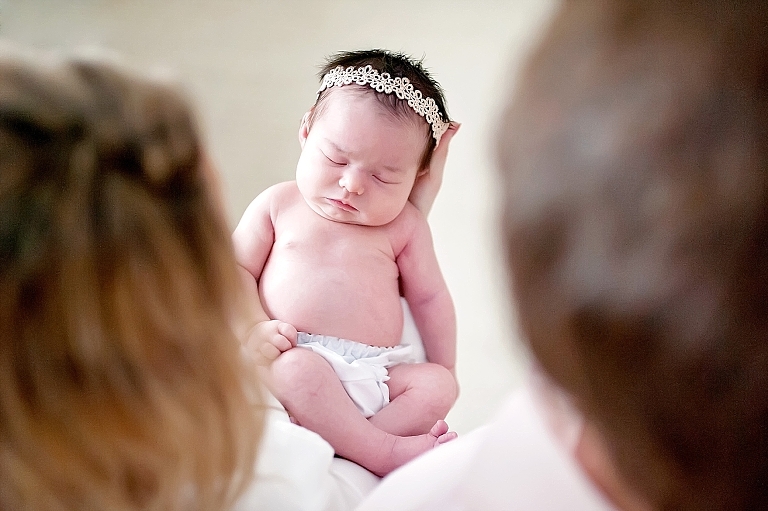 Precious image of baby Caroline