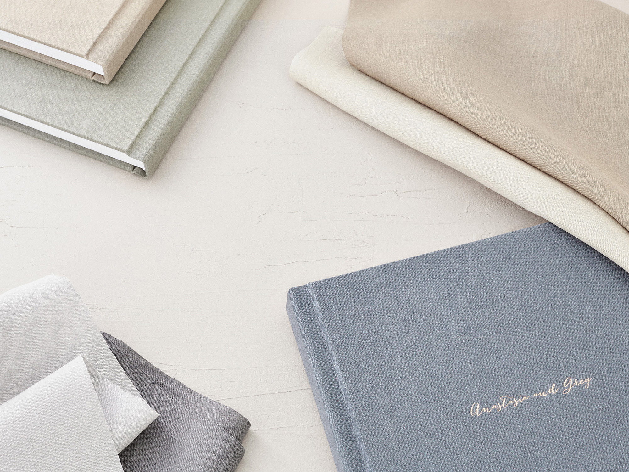 albums for newborn session in Dallas